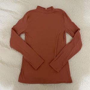 Mock Turtleneck Tee